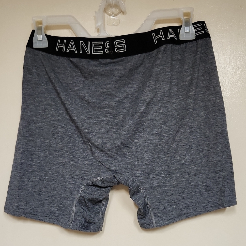 Hanes Blue Boxer Briefs Comfort Flex Fit - Picture 4 of 5